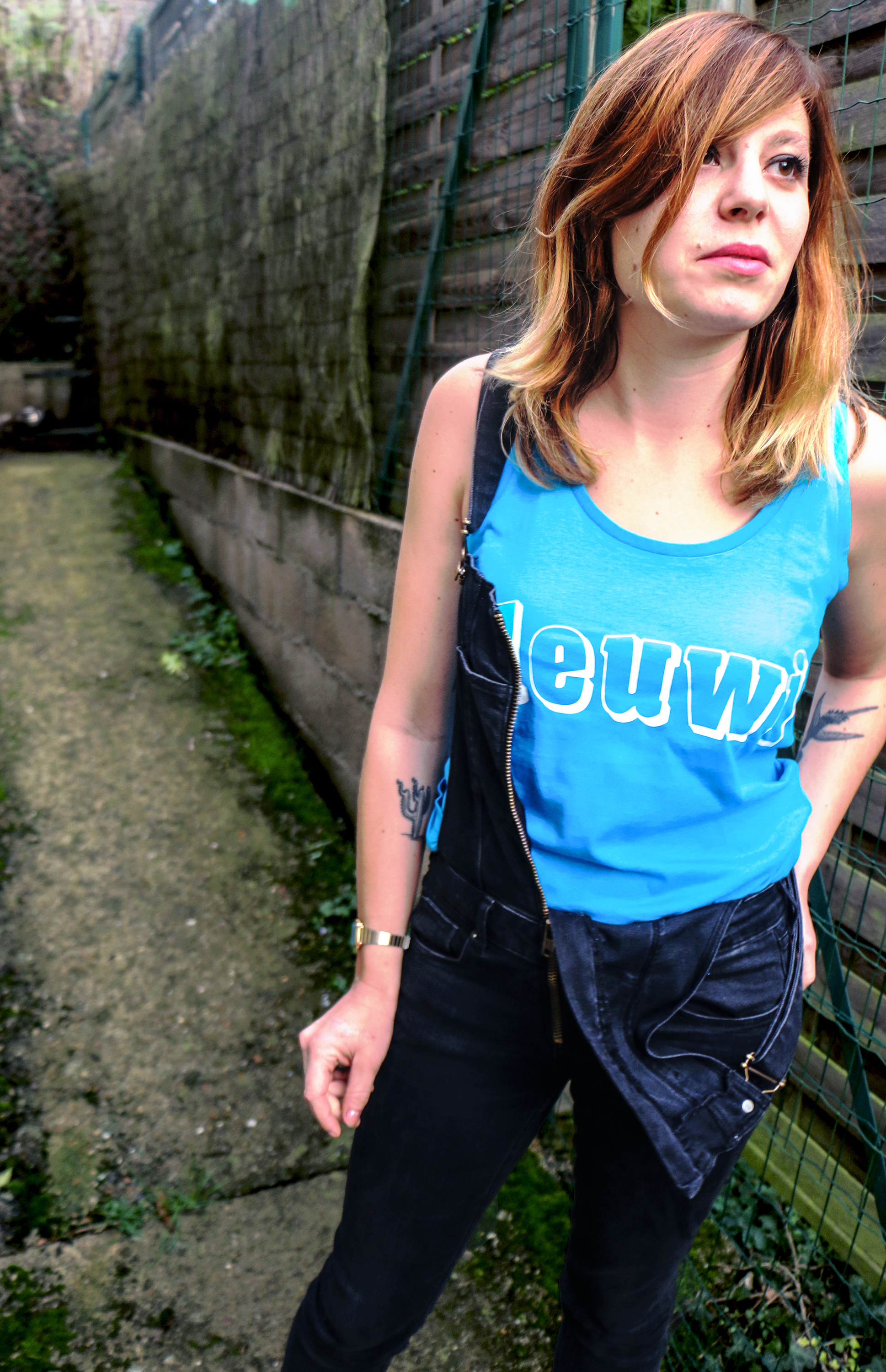 débardeur deuwi couleur bleue