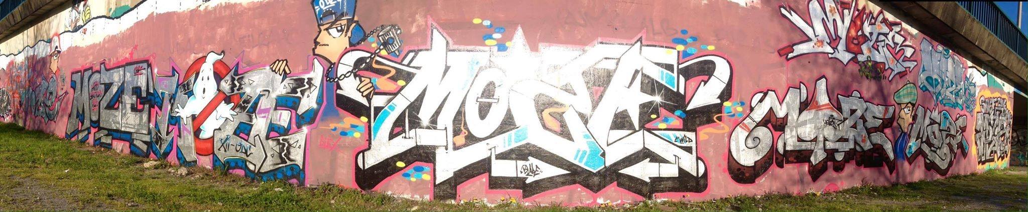 graffiti by moze