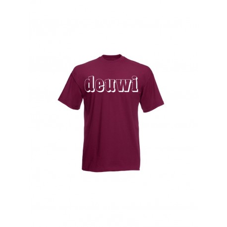 deuwi full black - t-shirt