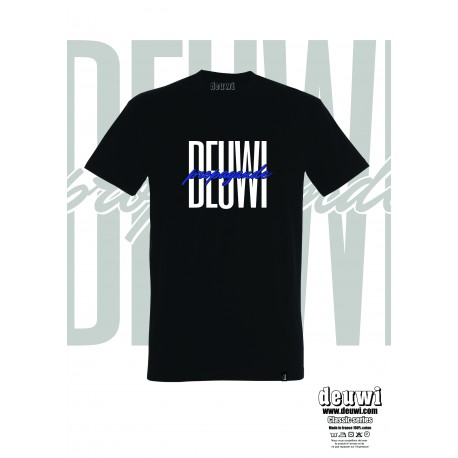 Tee-Shirt DEUWI PROPAGANDE (Noir/Bleu)