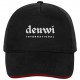 CAP DEUWI INTERNATIONAL BLACK